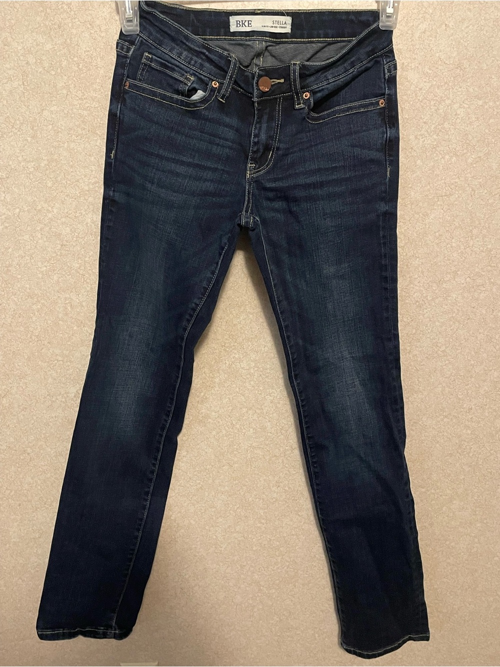 BKE Stella Juniors Dark Indigo Skinny Jeans